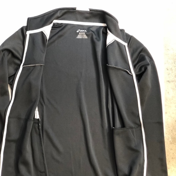 ASICS Cali Black Active Jacket - Picture 4 of 11